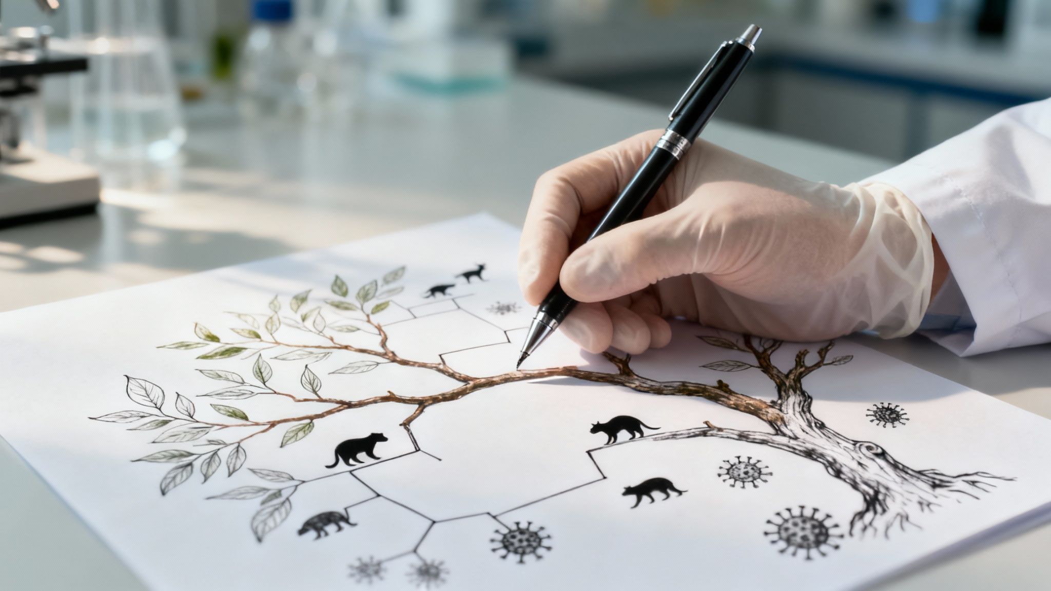 How to Read Phylogenetic Trees: A Guide for Beginners