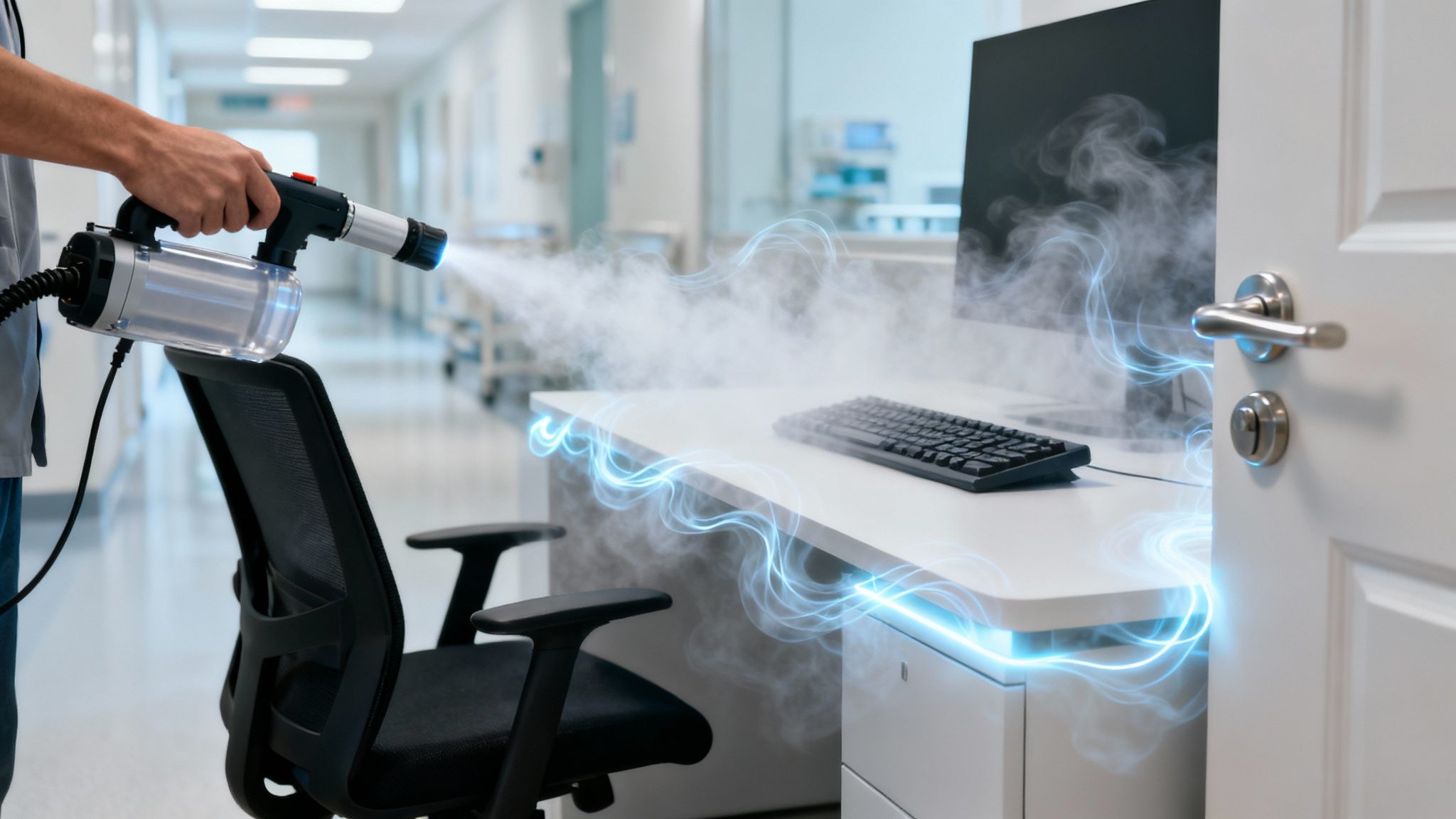 Electrostatic Disinfectant Spray: A Guide to 360-Degree Pathogen Control