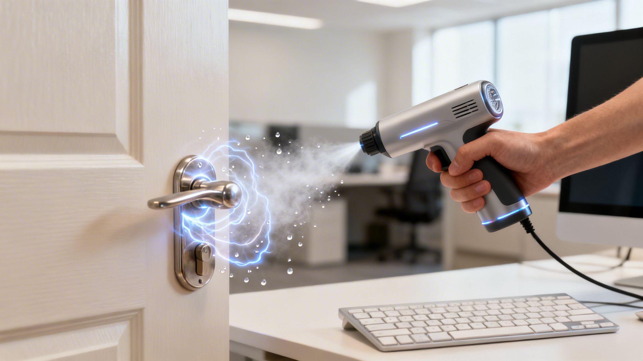 A Guide to the Electrostatic Disinfectant Sprayer
