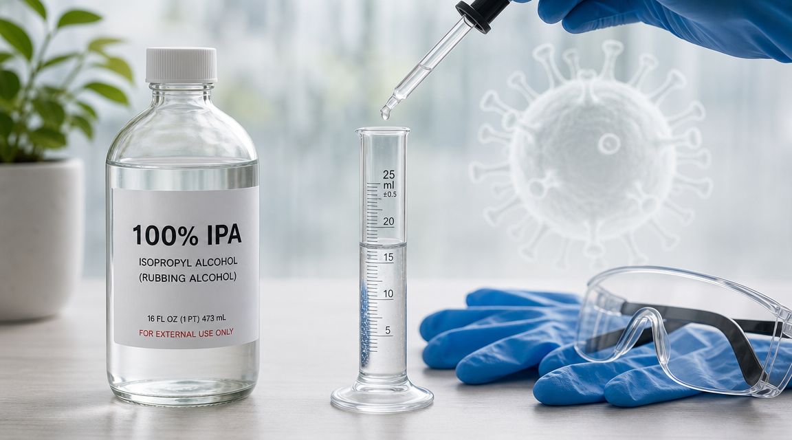 100 Rubbing Alcohol: A Guide to Safe Virus Disinfection