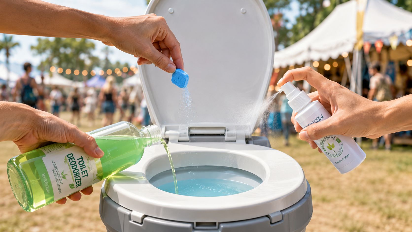 Portable Toilet Deodorizers: Choose Safe & Effective Odor